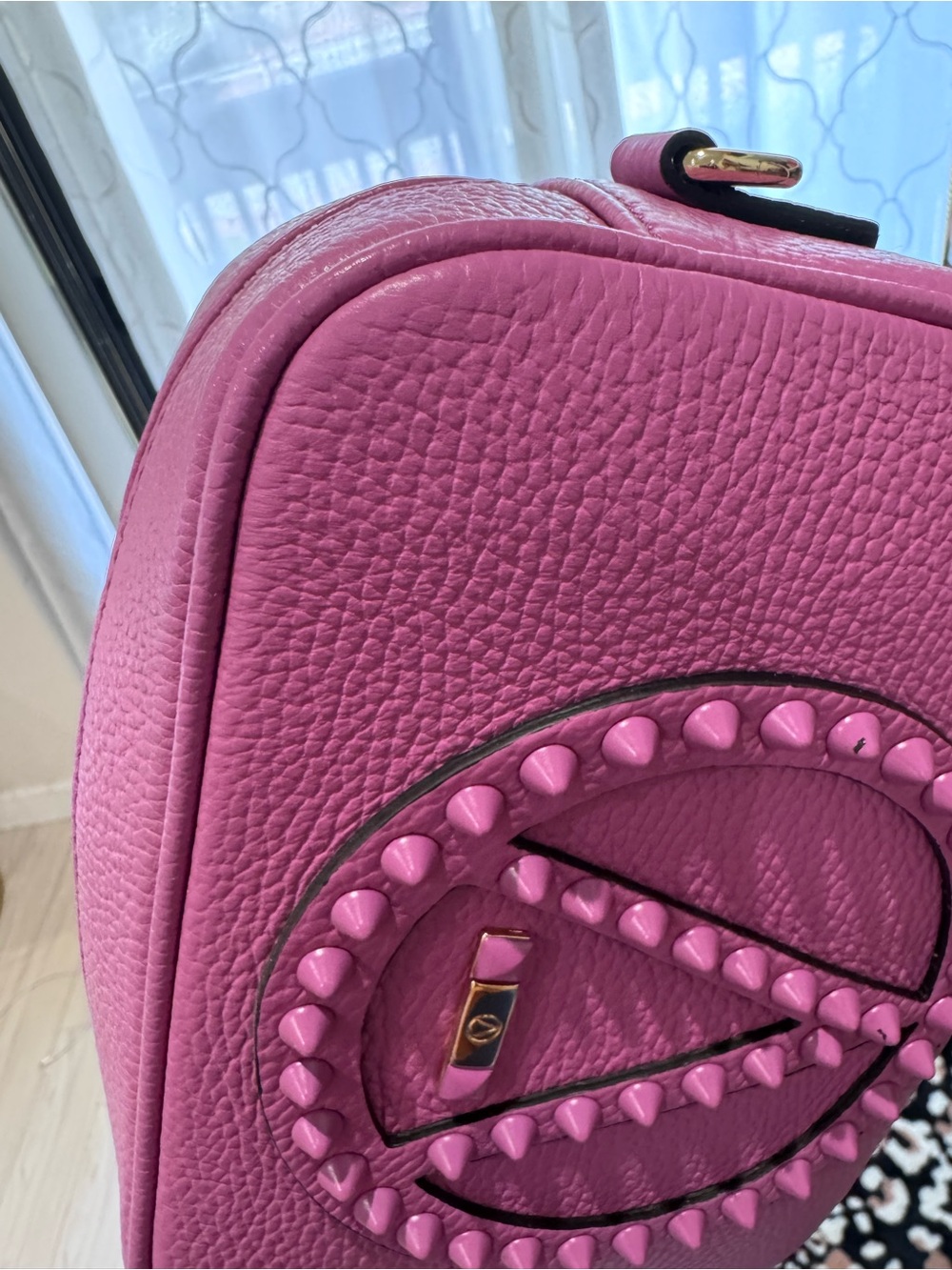 Valentino by Mario Valentino Mia Studded Crossbody Bag - Picture 15 of 16